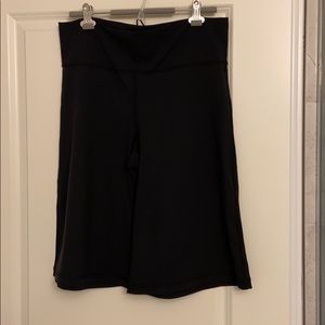 Dedicated Knee Length Wide Leg Yoga Shorts